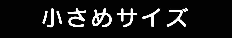 小さめサイズ